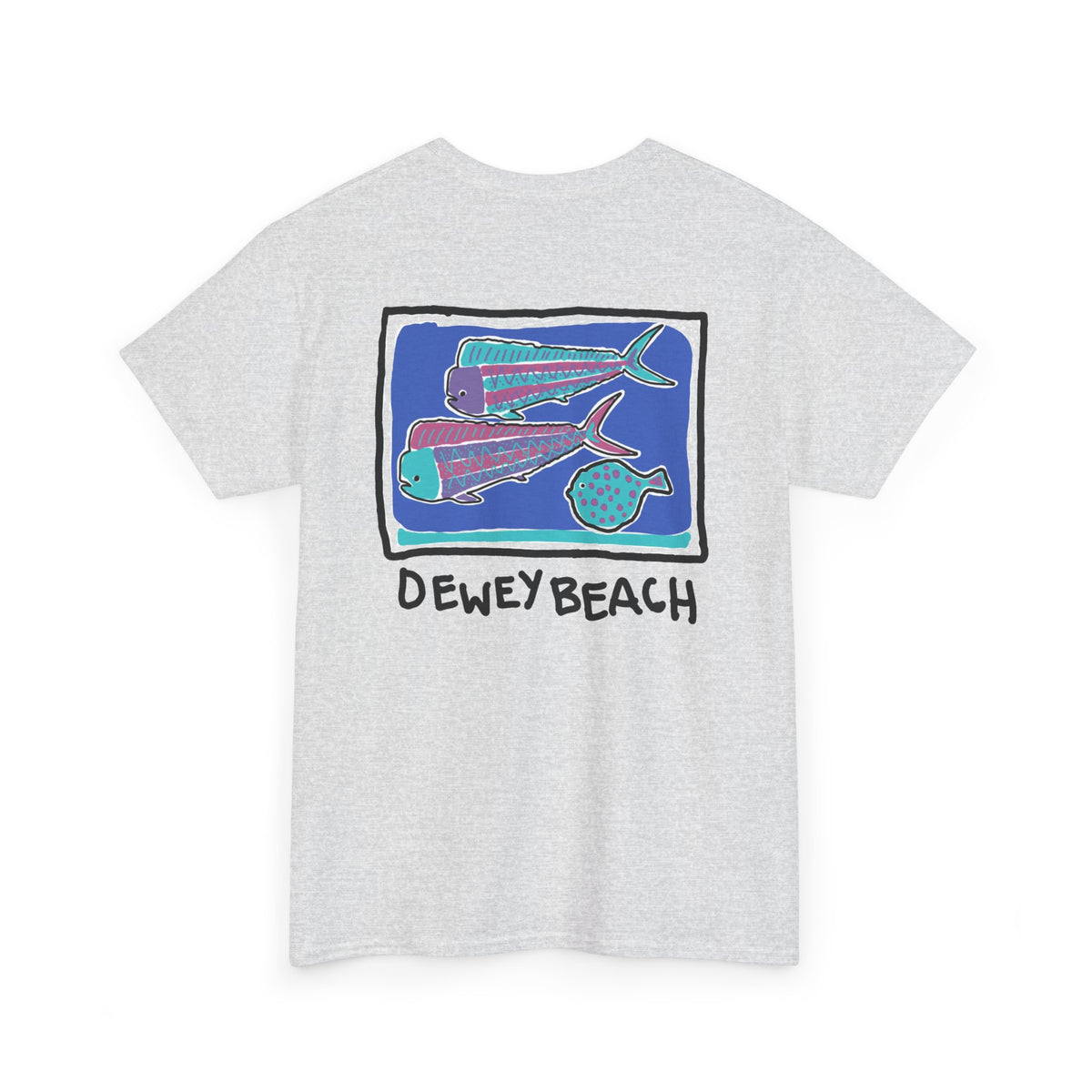 Dewey Beach Vintage Fish Graphic Tee