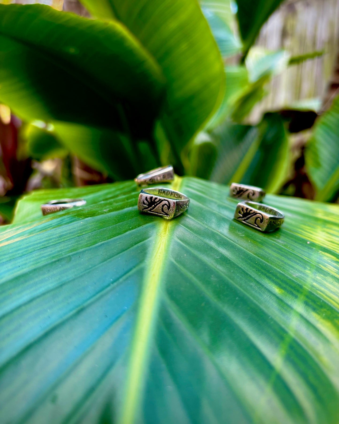 925 Sterling Silver Sun Wave Ring