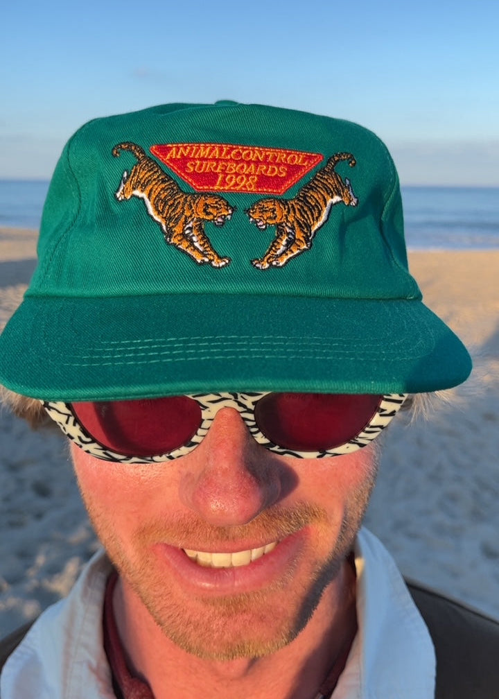 Green Double Tiger Hat