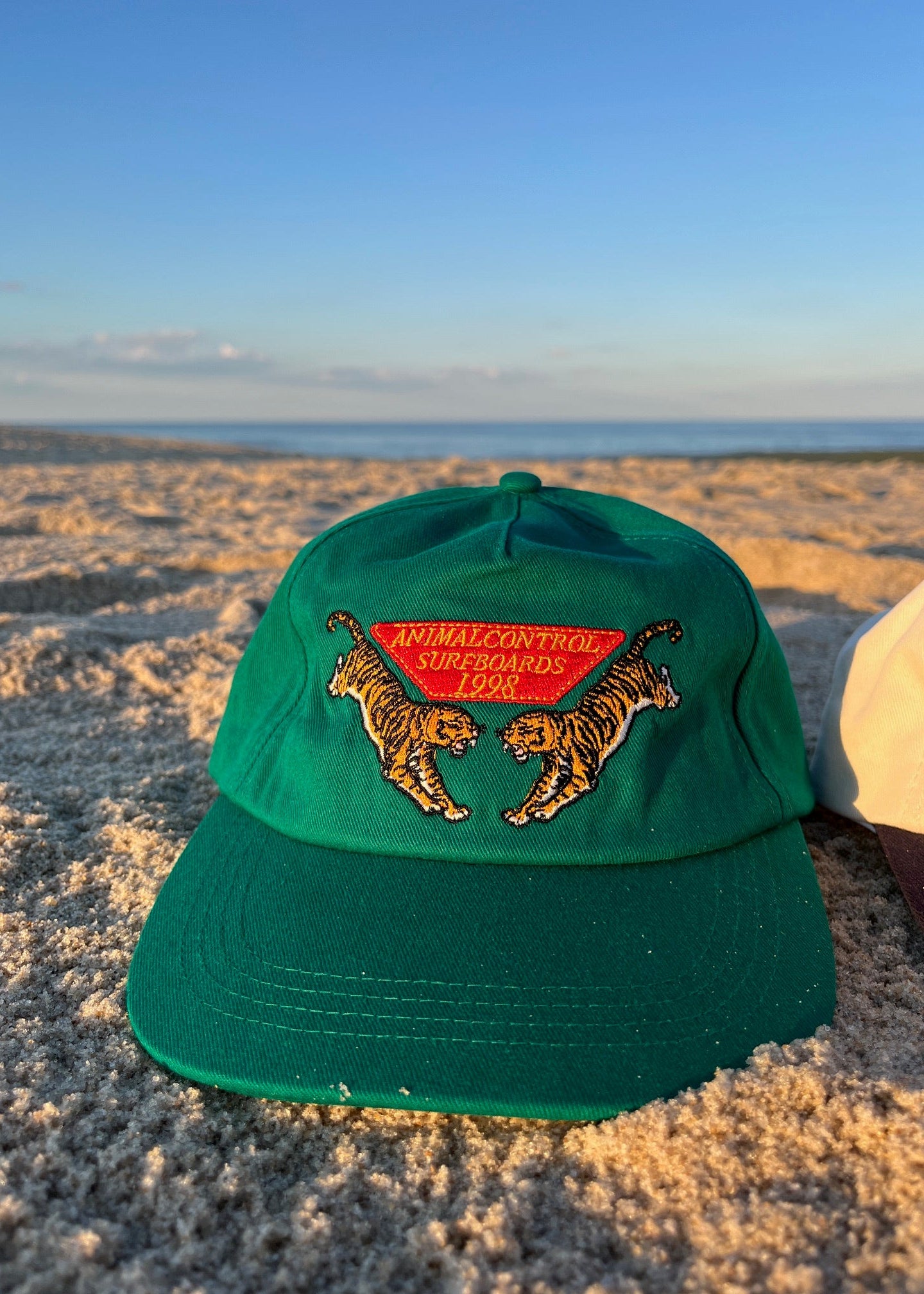 Green Double Tiger Hat