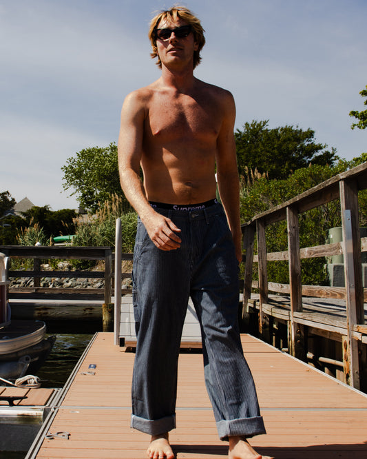 HICKORY STRIPED WORK PANTS
